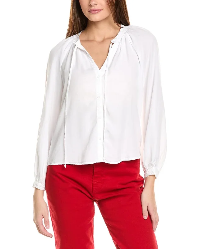 Bella Dahl Full Sleeve Raglan Button Down Shirt