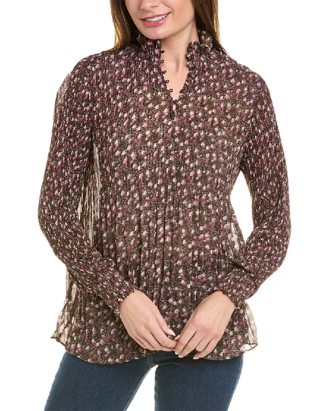 cabi Knife Pleat Blouse