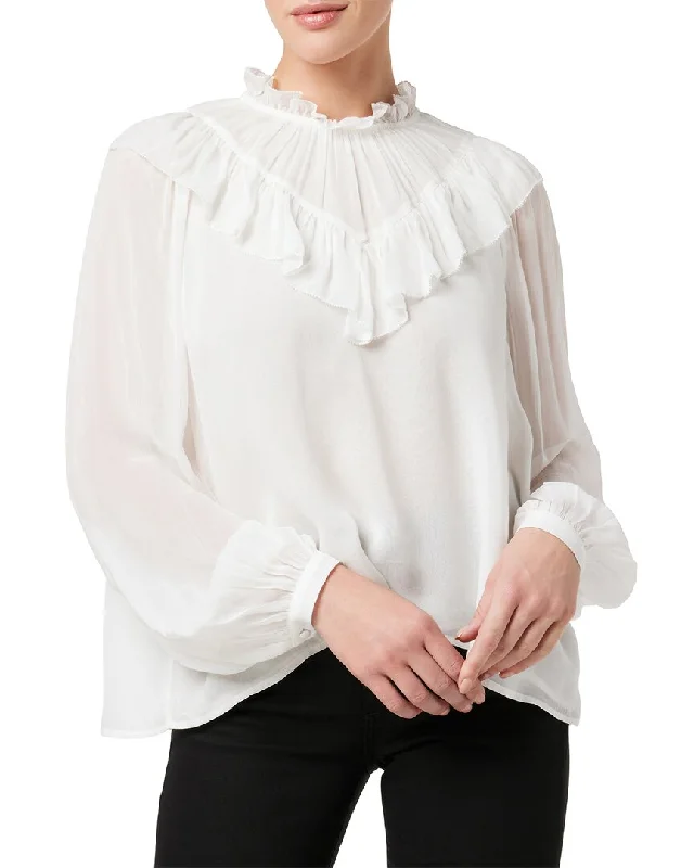 JOE'S Jeans The Bailey Pleated Blouse