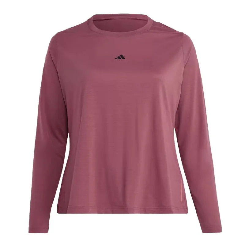 adidas - Women's Yoga Long Sleeve T-Shirt (Plus Size) (HZ6323)