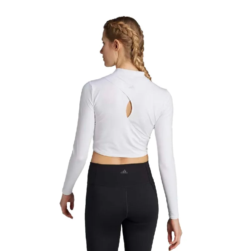 adidas - Women's Yoga Studio Long Sleeve T-Shirt (HY9239)