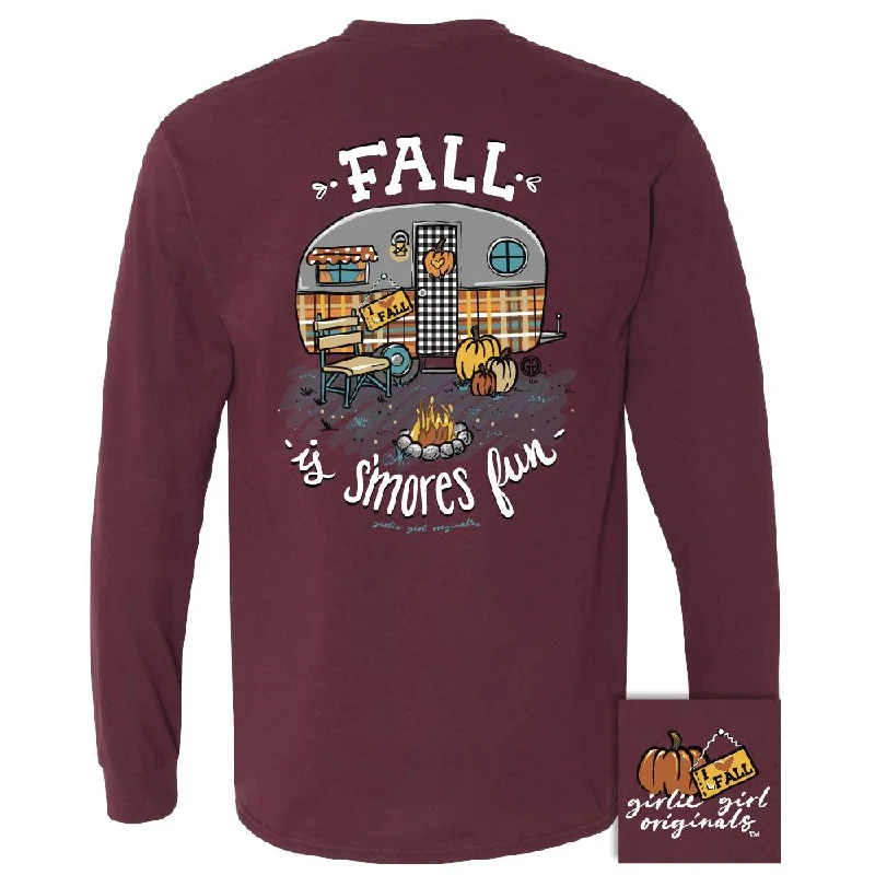 Fall S'more Fun - Maroon LS-2442