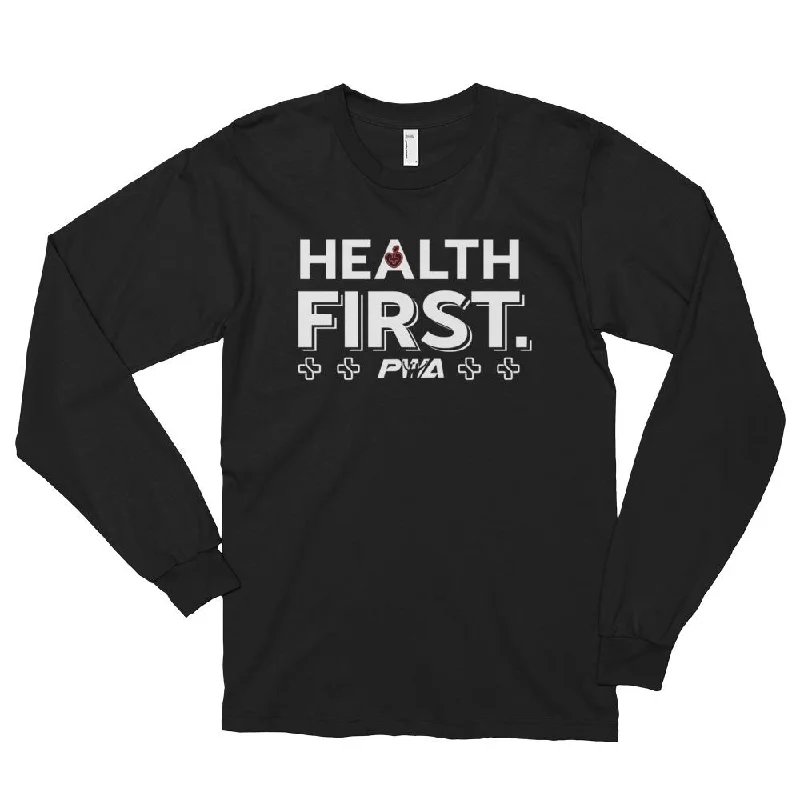 Health First Long sleeve t-shirt (unisex)