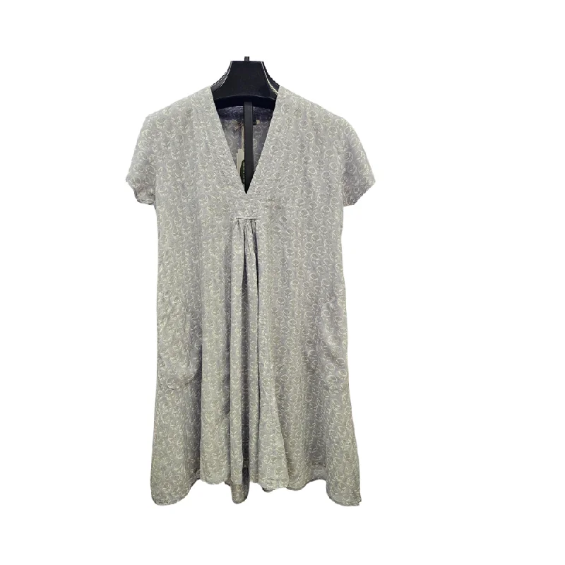 Dress V Neck  Grey    I17S2022