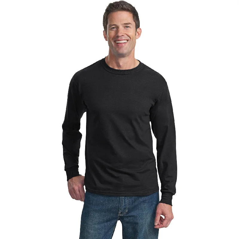 CLOSEOUT - Fruit of the Loom HD Cotton 100% Cotton Long Sleeve T-Shirt