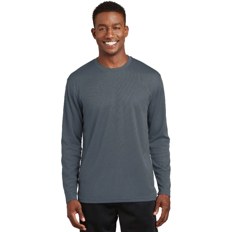 CLOSEOUT - Sport-Tek Dri-Mesh Long Sleeve T-Shirt