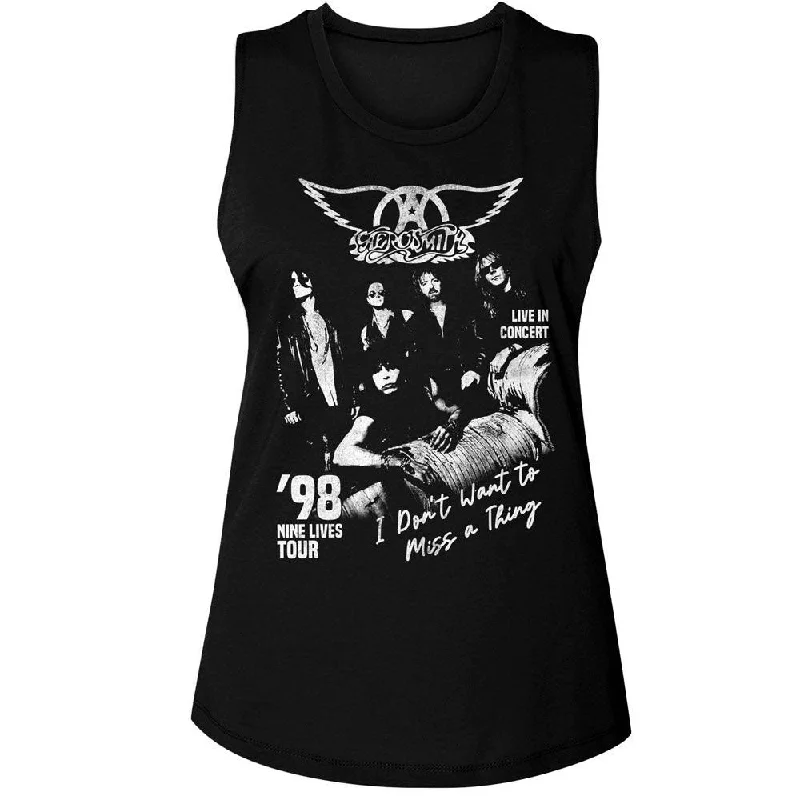 Aerosmith Miss A Thing Womens Tank