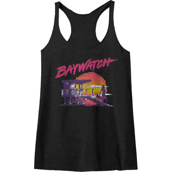 Neon Sunset Womens Tank