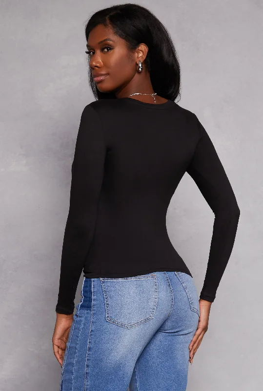 Basic Long Sleeve T Shirt