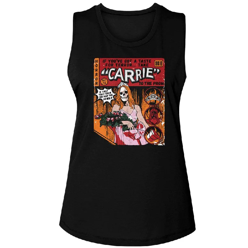 Carrie Comic Womens Tank