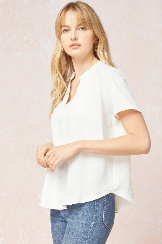 Classic & Chic Top, Ivory