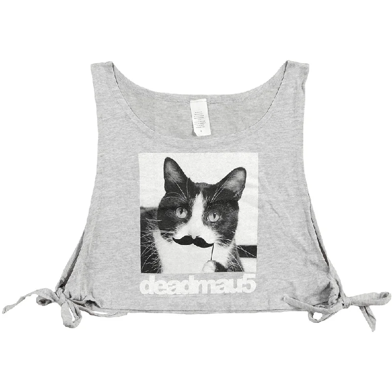 Mustache Cat Womens Tank