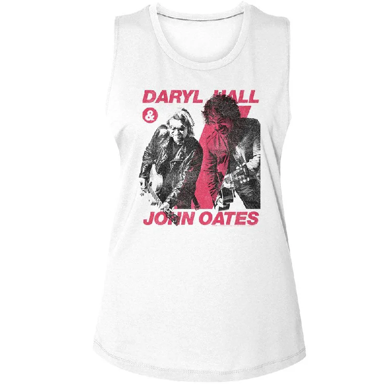 Hall And Oates Rockin Out Womens Tank