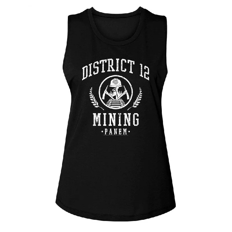 Hunger Games D12 Mining Womens Tank