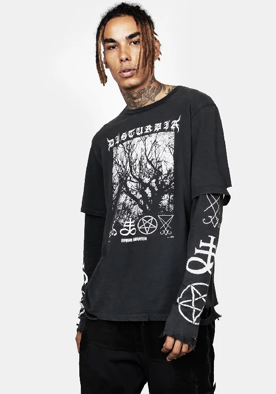 Infernal Layered Long Sleeve T-Shirt