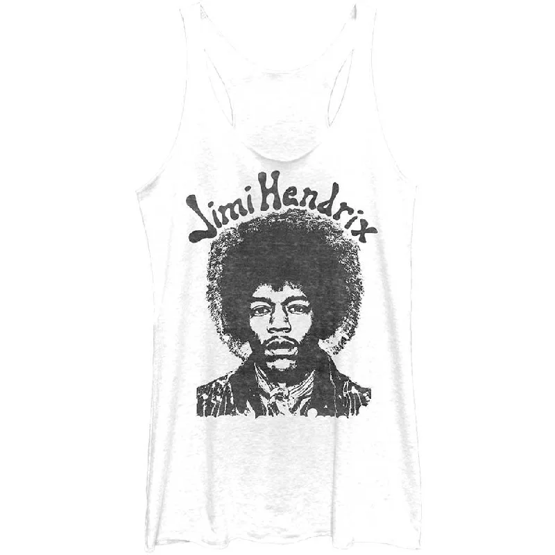 Stamp Jimi - Heather - Racerback Womens Tank