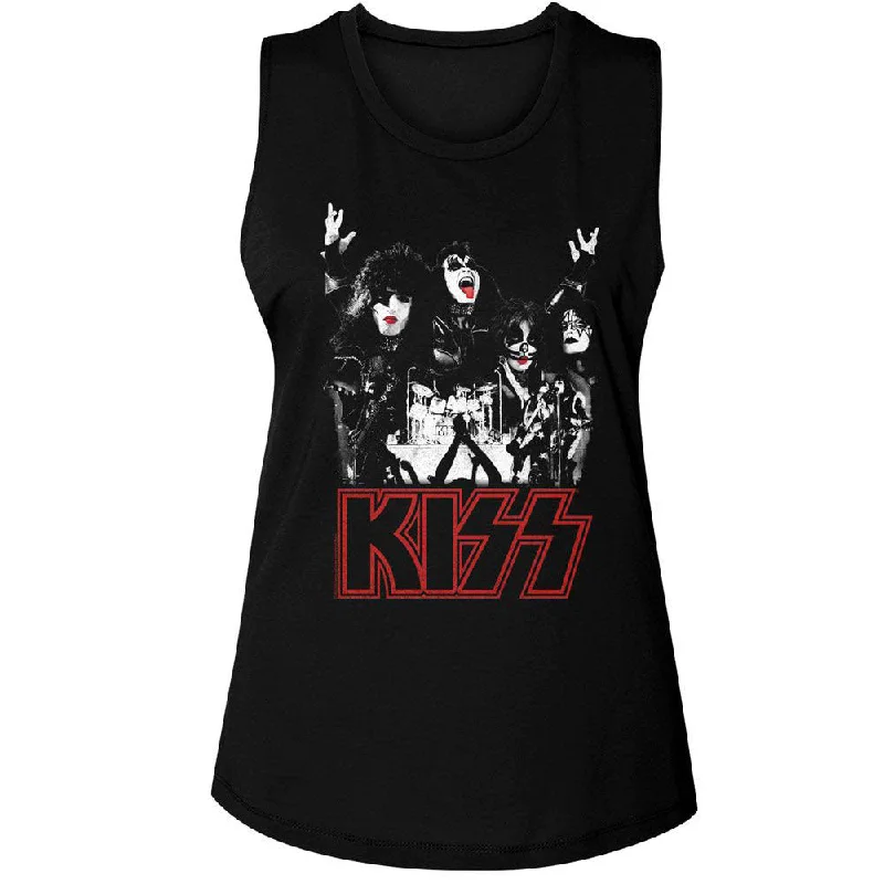 Kiss Concert Womens Tank