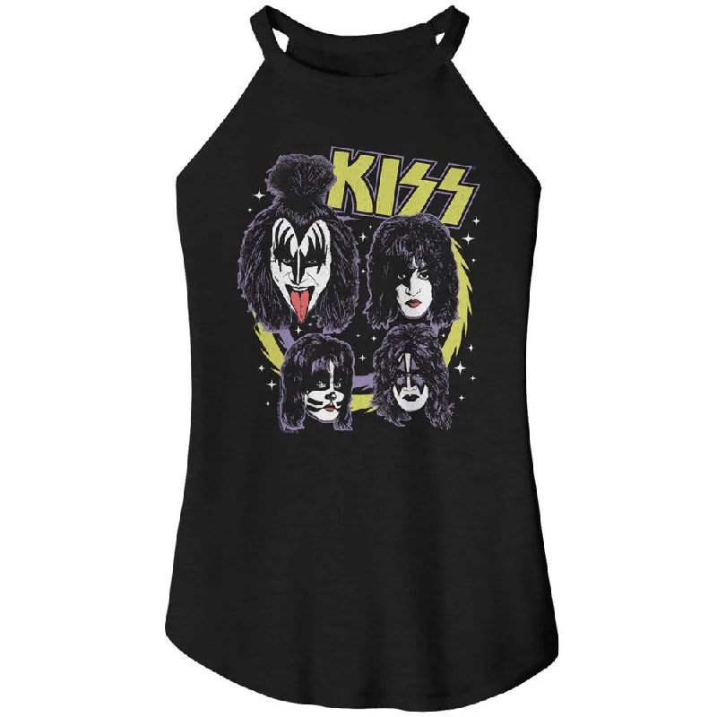 Kiss Spike Circles Womens Tank