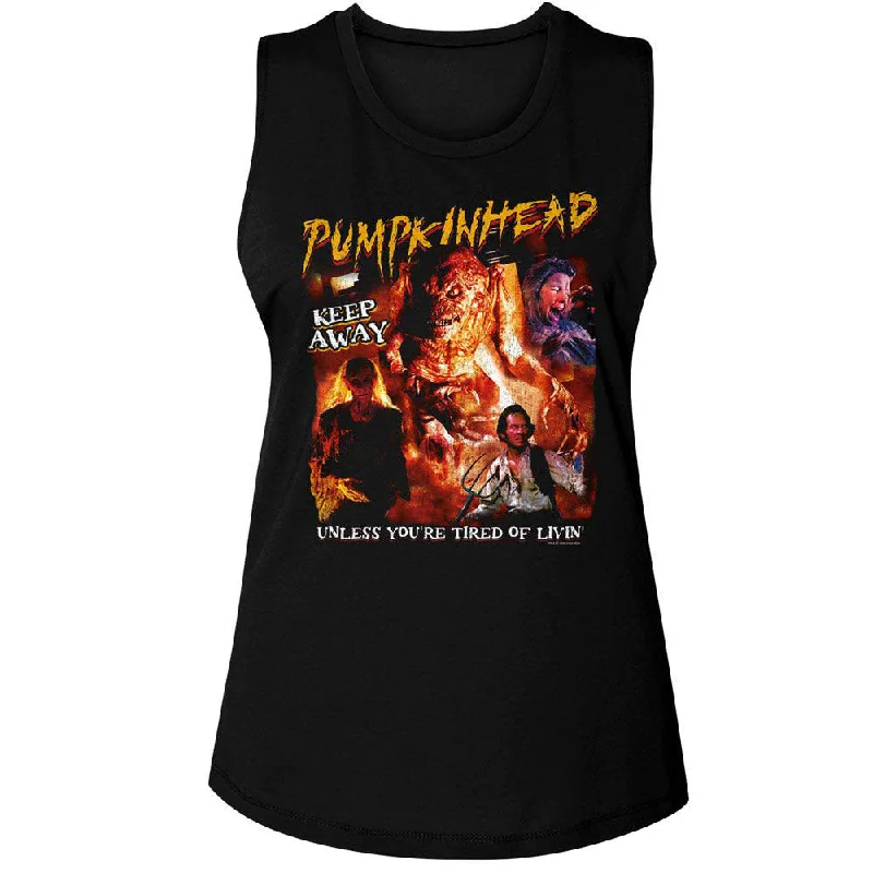 Pumpkinhead Collage Womens Tank