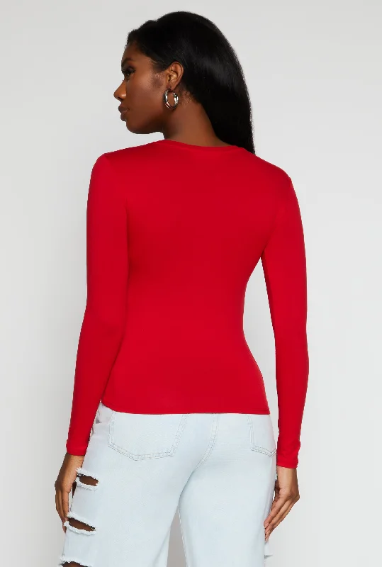 Basic Long Sleeve T Shirt