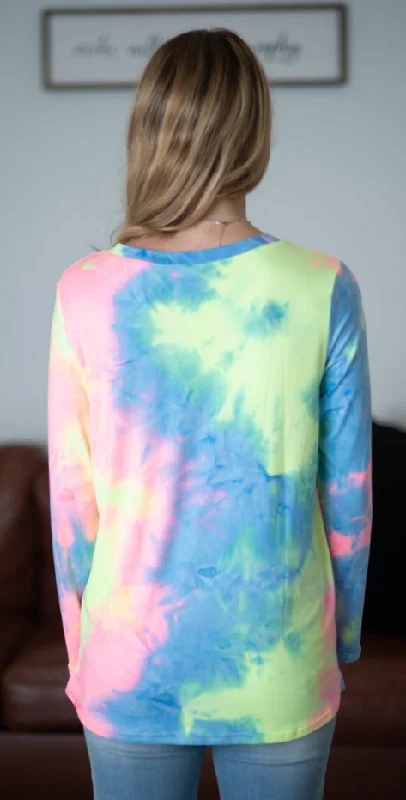 Tie Dye Strappy Top