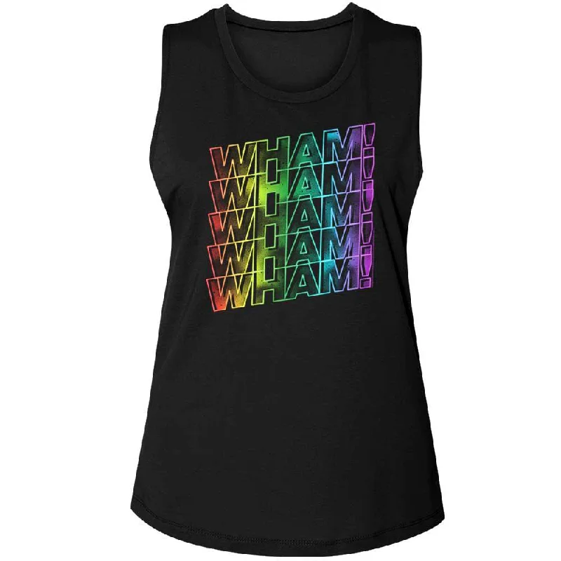 Rainbow Logos Womens Tank