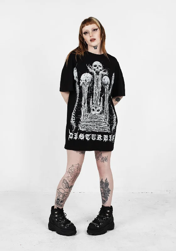 XENOMORT SHORT SLEEVE T SHIRT DRESS