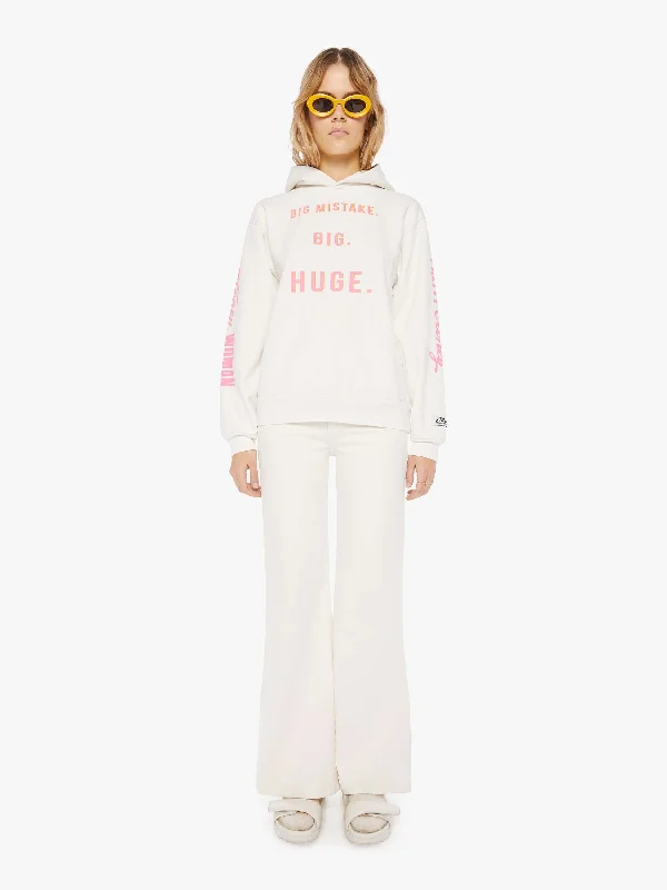 Cloney Pretty Pullover Hoodie - White