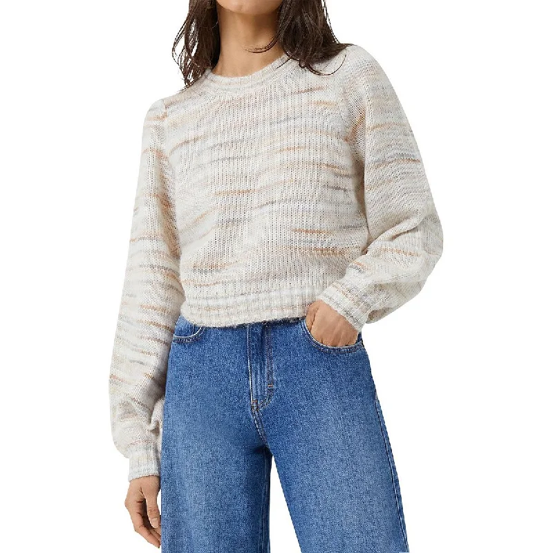 French Connection Womens Marley Knit Striped Pullover Sweater