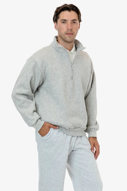 HFX428 - Unisex Heavy Fleece Half Zip Pullover (Piece Dye)