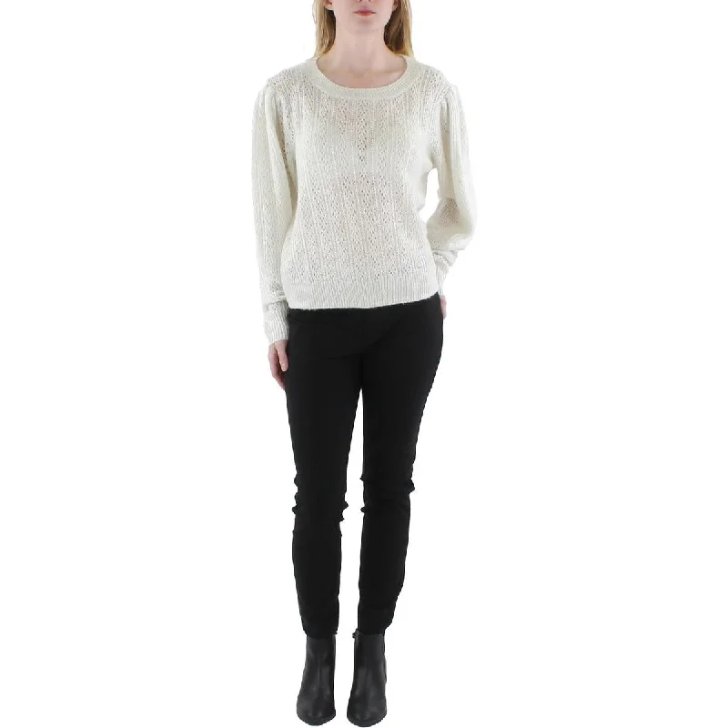 Paige Womens Wool Blend Knit Pullover Sweater