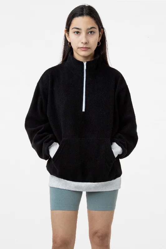 PF408 - Polar Fleece Half Zip Pullover