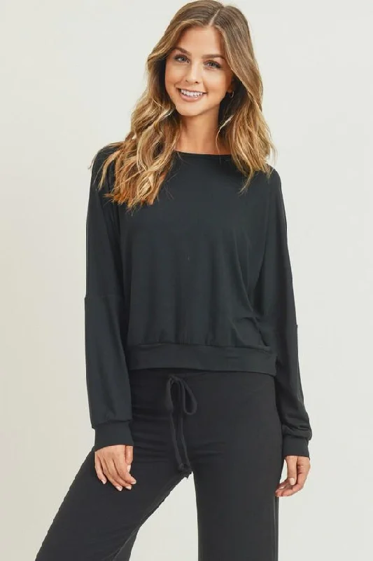 Comfy Long Sleeve Loungewear Top