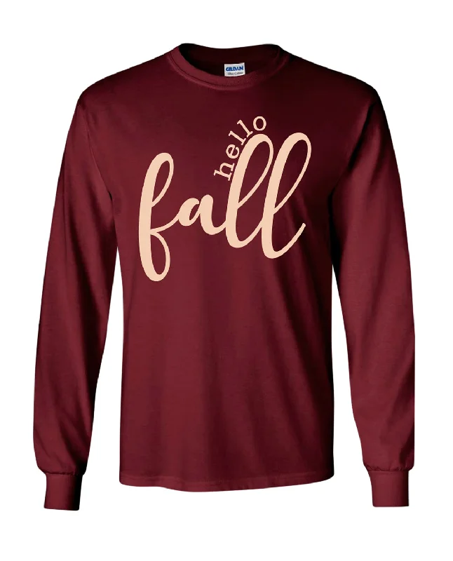 Women's Hello Fall Long Sleeve Tee