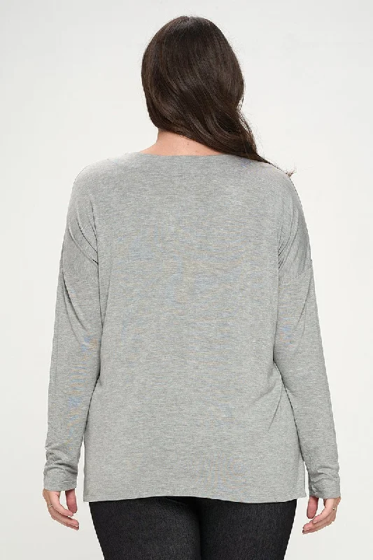 Heather Grey / 3XL