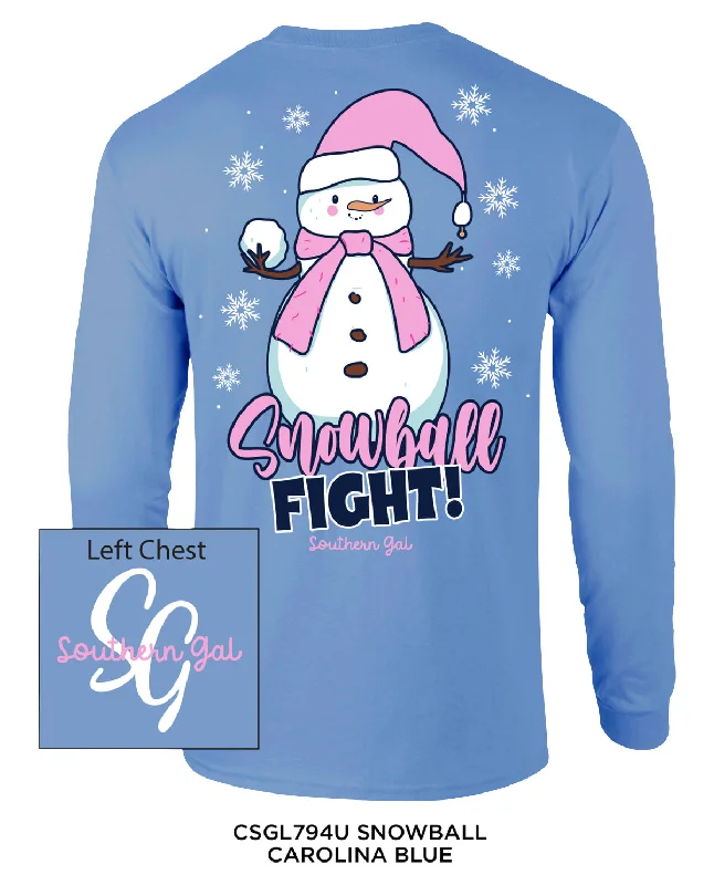 Southern Gal Snowball Long Sleeve Tee