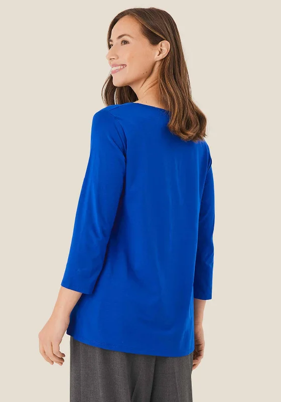 Masai Cecille Basic Jersey Top, Blue