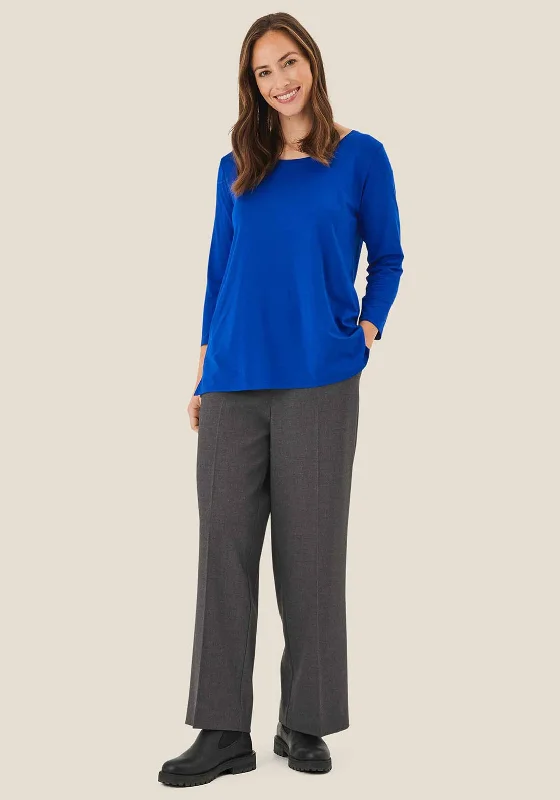 Masai Cecille Basic Jersey Top, Blue