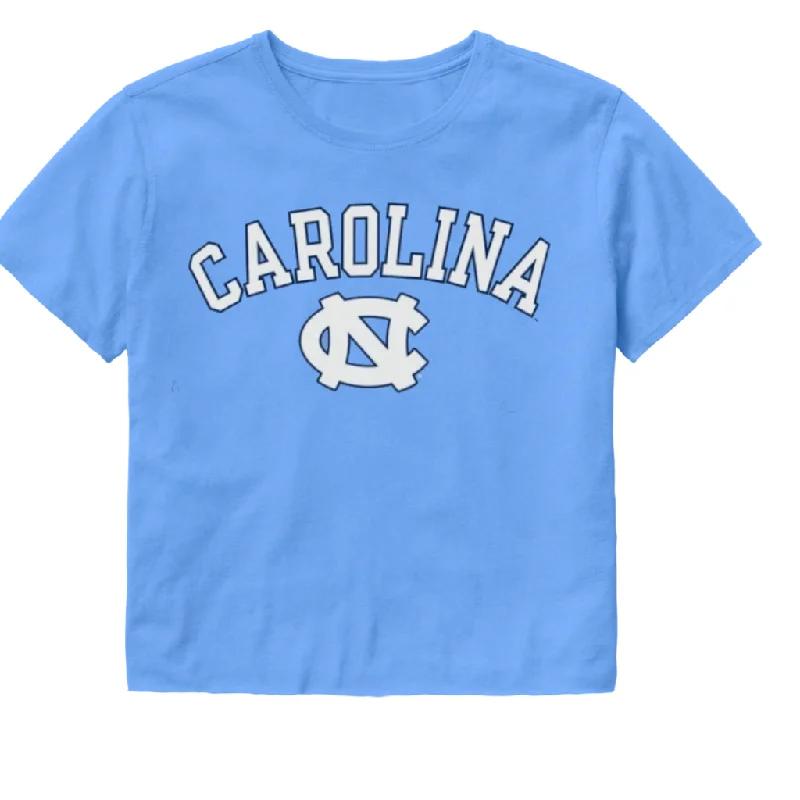 UNC Basic Crop Top by Champion in Carolina Blue