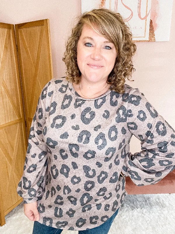 Making It Work Leopard Tunic