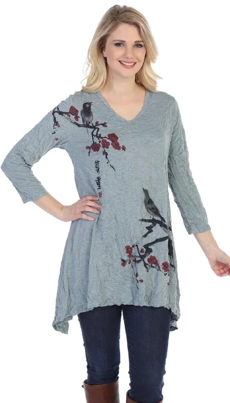 Melody Crushed Melange Tunic