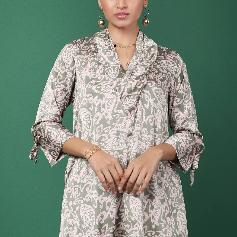 Gemma Printed Tunic With Details