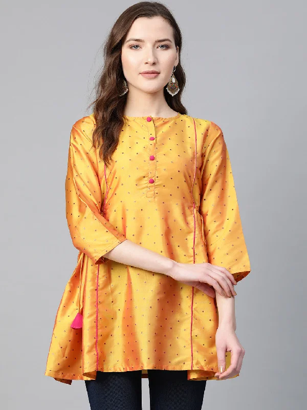 Mustard Ethnic Tunic