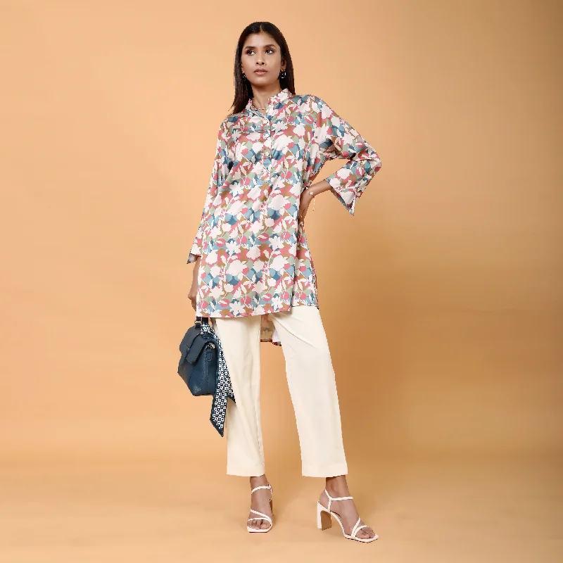 Yasmin floral printed tunic